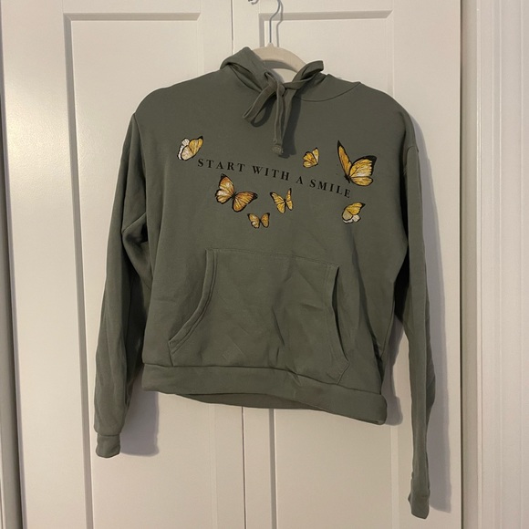 Start With A Smile Hoodie Small - Picture 1 of 3